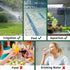 10 Feet - 1/4" ID x 3/8" OD Clear Vinyl Tubing, Translucent Plastic PVC Tubing Hose Pipe for Water Air Pump...