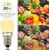 Poeland 1.5W LED Bulb Light 120V E14 Base Pack of 2 Warm White...