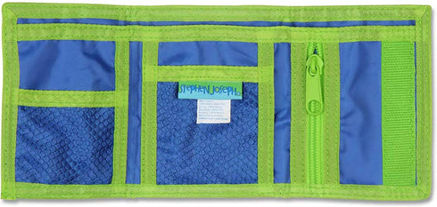 Stephen Joseph, Kids Unisex Wallet, Toddler Wallet for Boys and Girls with Applique Designs, Screen Printed Wallet with Zippered Coin Pocket, Shar...