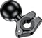 BRCOVAN Aluminum Alloy Mini Mount Base with 1'' TPU Ball for Rails Diameter 0.39'' 0.47'' 0.55'' 0.63'', Compatible with RAM Mounts B Size 1 Inch ...