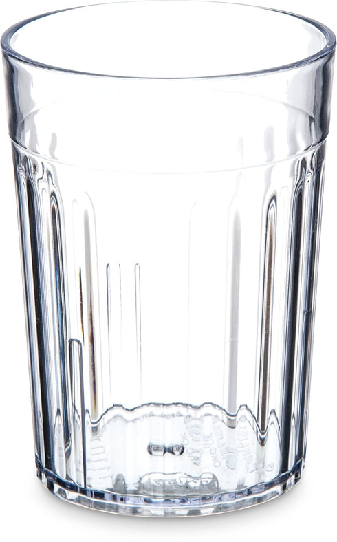 Carlisle FoodService Products Bistro Tumbler Plastic Tumbler for Restaurants, Catering, Kitchens, Plastic, 10.2 Ounces, Clear...