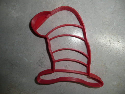 Cat in the Hat Cookie Cutter, Red, Made in USA, PR3429...
