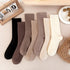 7 Pairs of Comfortable Fashion Wool Socks for Girls, Athletic Soft Socks for Women, Above Ankle Crew Stretch Neutral Socks for All Season...