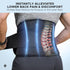 Elastic Lumbar Support Belt for Women & Men - Adjustable Back Brace for Herniated Disc Pain Relief, Heavy Lifting, Workouts & Exercise - Lower Bac...