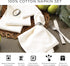 DII Variegated Tabletop Collection, Napkin Set, 20x20, Gray, 6 Piece...