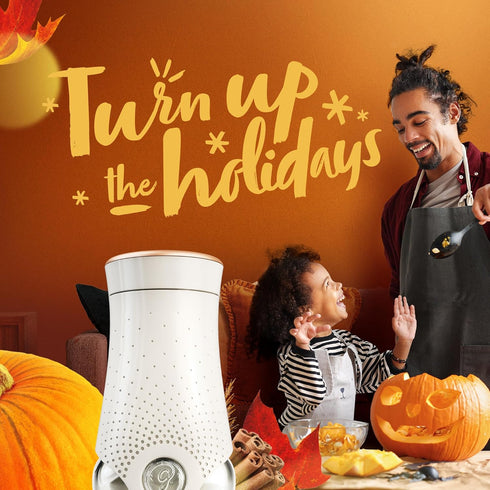 Glade PlugIns Refills Air Freshener, Scented and Essential Oils for Home and Bathroom, Autumn Spiced Apple, Limited Edition Scent, 1.34 Fl Oz, 2 C...