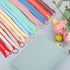 Bewudy 20 Pcs 8inch Zippers for Sewing, Resin Zipper, 10 Color Colourful Zippers with Lifting Ring Quoit, Supplies Zippers for DIY Sewing Craft Ta...