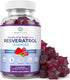 Purify Life Sugar-Free Resveratrol Gummies - Potent 1500mg Resveratrol Supplement to Support Digestive & Immune Health - Resveratrol Supplement fo...