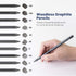 Pacific Arc Woodless Graphite Pencil 6 Pack Set, 12B, 10b, 8B, 6B, 4B, & 2B, for Sketching, Drawing, Coloring and Art...