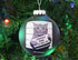 Tree Buddees Hilarious Cat Mugshot - Knocked Down The Xmas Tree Funny Glass Christmas Ornament...