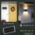 Solar Wall Lights Outdoor Housing Waterproof Up and Down Wall Sconce Dusk to Dawn LED Outdoor Lighting for House Yard Deck Garage Front Porch...