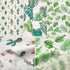 8pcs 18 x 22inches (46x56cm) Cotton Fabric Cactus Pattern Pre-Cut Quilt Squares Fat Quarters Fabric Bundles for Sewing and Quilting...