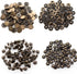 80 Sets Leather Snap Fasteners Kit, BetterJonny 15mm Metal Snap Buttons Heavy Duty Press Studs with 4 Setter Tools for Clothes Bracelet Jackets Je...