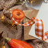 8 Rolls 40 Yards Fall Plaid Ribbon Wired Edge Ribbon Fall Leaves Ribbon Wrapping Craft Ribbon for Thanksgiving Farmhouse Wreath Bows Crafting Supp...