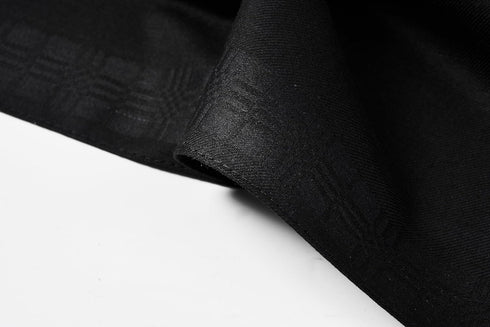 RDS HANKYTEX Men's Handkerchiefs,100% Soft Cotton,Black Hankie,Pack of 6...