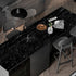 COSNIGHT Black Marble Contact Paper Peel and Stick for Countertops, Waterproof Marble Wallpaper Self Adhesive, Removable Vinyl Film for Kitchen Co...
