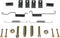 Dorman HW7328 Rear Parking Brake Hardware Kit Compatible with Select Jeep Models...