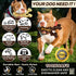 2 Pack Dog Chew Toys for Aggressive Chewers,Boredom and Stimulating Best Dog Toys for Medium/Large Breed,Tough Almost Indestructible Dog Bones for...