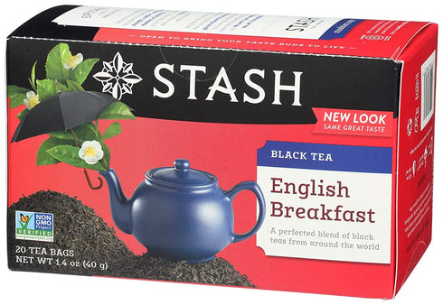 Stash Tea English Breakfast Tea, 20 ct, 2 pk...