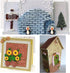 Rock Brick Wall Texture Fondant Molds Brick Wall Silicone Impression Mat For Cake Decoration Cupcake Topper Chocolate Candy Polymer Clay Gum Paste...