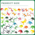 110 Pack Mini Bug Toys,Plastic Bugs for Kids,Fake Insects Toys for Education Themed Insect Party,Classroom Reward,Gardening Decoration...