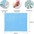 24 Pieces Fish Scale Microfiber Polishing Cleaning Cloth Reusable Microfiber Lint Free Scrubbing Cloth Multi-Purpose Towels for Glass No Watermark...