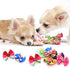 40PCS Christmas Dog Bows Cute Puppy Dog Small Bowknot Hair Bows with Rubber Bands Small Dog Hair Bowknot Pet Hair Accessories Pet Grooming Accesso...