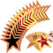 Geosar 90 pcs Movie Star Cardboard Red Carpet Awards Night Cutouts Confetti Cutouts for Bulletin Board Movie Party Decoration Supply Classroom Wal...