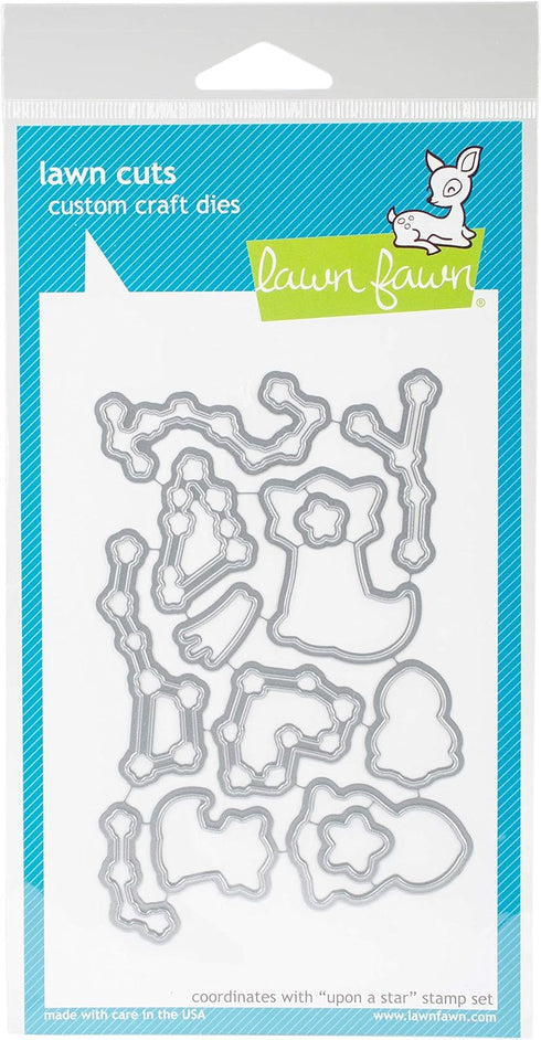 LAWN FAWN Lawn Cuts Custom Craft Die-Upon A Star, Silver...