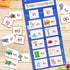 Word Families Pocket Chart, Word Building Center for Kindergarten Prek Preschool Classroom, Phonics and Spelling Learning Material for Homeschool ...