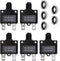 5PCS 20Amp Circuit Breakers with Push Button Reset with Quick Connect Terminals and Waterproof Button Cap...