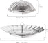 BergHOFF Steamer Basket 7" to 11" Stainless Steel 18/8 Foldable & Expandable Fit Most Pots and Pans Mirror Finish Dishwasher Safe...