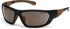 Carhartt CHB290DCC Carbondale SAFETY Glasses, Black/Tan Frame, Antique Mirror Lens...