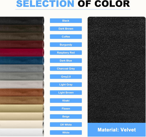 Velvet Repair Tape, 4" x 63" Waterproof Velvet Repair Patch, Self-Adhesive Velvet Repair kit, Fabric Repair Patch For Sofas,Car Seats,Furniture,Up...