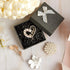8 Pcs Rhinestone Flower Brooches for Women's Brooches Pins Pearl Snowflake Heart Brooch for Women Bridal Wedding Women's Brooches & Pins...