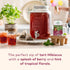Organic India Tulsi Hibiscus Herbal Tea - Holy Basil, Stress Relieving & Gratifying, Immune Support, Adaptogen, Vegan, USDA Certified Organic, Non...