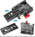 Neewer Professional Aluminum Alloy Quick Shoe Plate Adapter with 1/4 3/8 inches Screw for DSLR Camera Camcorder Tripod Monopod,Compatible with Man...