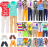 Ecore Fun 11 Items 11.5 Inch Boy Doll Clothes and Shoes - 5 Sets Fashion Casual Wear Clothes Outfit 2 Swimwear 4 Pairs Shoes for 12 inch boy Doll ...