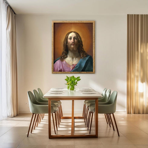 Posterizer 1 pcs-Bust of Christ c. 1624 painting poster-Religious Posters-Gifts for Christians -Decor for Church, Sunday School Classroom- unframe...