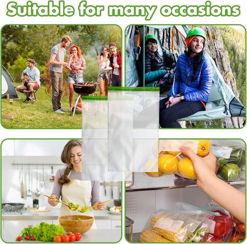 Odor Proof Food Storage Bear Bags Reusable Zipper Barrier Bags Airtight Bags Keep Fresh and Waterproof for Backpacking, Camping, Outdoor Bear Proo...