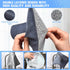 10 Pcs New Upgrade2-Layer NonScratch Wire Dishcloth,Wire Dishwashing Rag, Non-Scratch Wire DishwashingRagsfor Wet and Dry, Kitchen Cleaning Dish R...