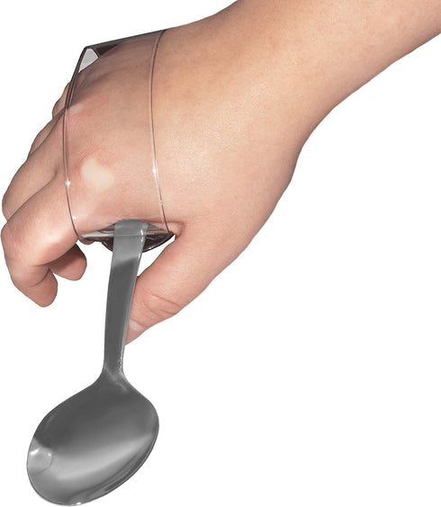 Rehabilitation Advantage Clear Plastic Utensil Holder...