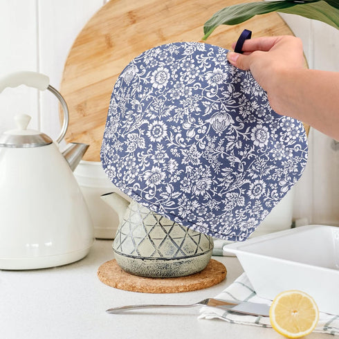 Healvian Tea Warmer Tea Cozy Teapot Cover Decorative Teapot Protector Teapot Warmer Insulation Tea Cozy Floral Cotton Polyester Wadding Cover Tea ...