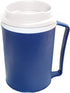 Rehabilitation Advantage Plastic Weighted Insulated Mug with Tumbler Lid (12oz), Blue...