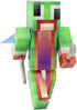 EnderToys Green Big Mouth Guy Action Figure - Toy Figurine - Birthday Cake Topper Decoration - Surival Playset Doll...