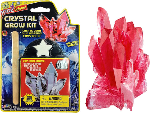 JA-RU Magic Crystal Growing Kit (1 Mineral Toy Set) DIY Science Experiments for Kids & Teens. Fun & Cool STEM Educational Lab Toys. Popular Gift I...