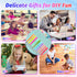 150 Pieces DIY Beadable Pens Kit - 50 plastic Beadable Pens Bulk, Refills & pen bags Included - Beaded Pens Black Ink Ballpoint Cute Pens?Bright?...