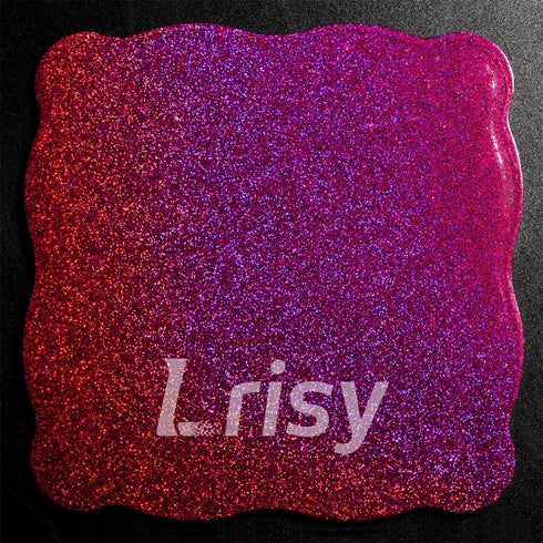 Lrisy Holographic Extra Fine Glitter Powder with Shaker Lid, Craft Glitter Sequins for Epoxy Resin, Slime,Tumblers,Nail&Painting Arts 140g/4.5oz (...