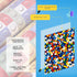 Tintnut Building Block Sublimation Transfer Paper- 12 Sheets 12inchesx10inches Toy Pattern Sublimation Transfer Ink Sheets Compatible with Cricut ...