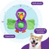 Outward Hound Nina Ottosson Hide-Ablez Interactive Plush Dog Puzzle with Treat Ball Dog Enrichment Toys, Plush, Toucan, Multicolored...